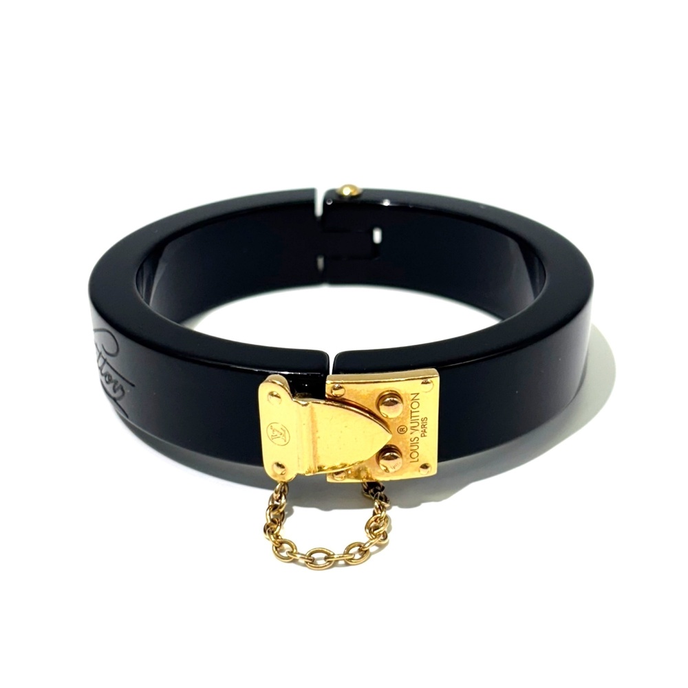 LOUIS VUITTON Black Bracelet
